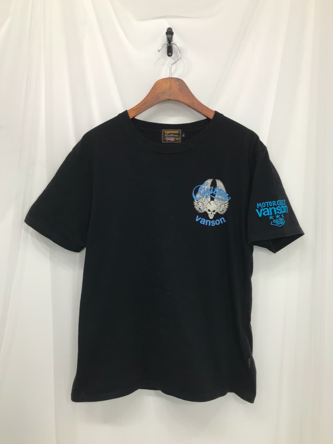 ☠️ 밴슨 스카이블루 스컬 프린팅 반팔 티셔츠 ☠️ 상품이미지8