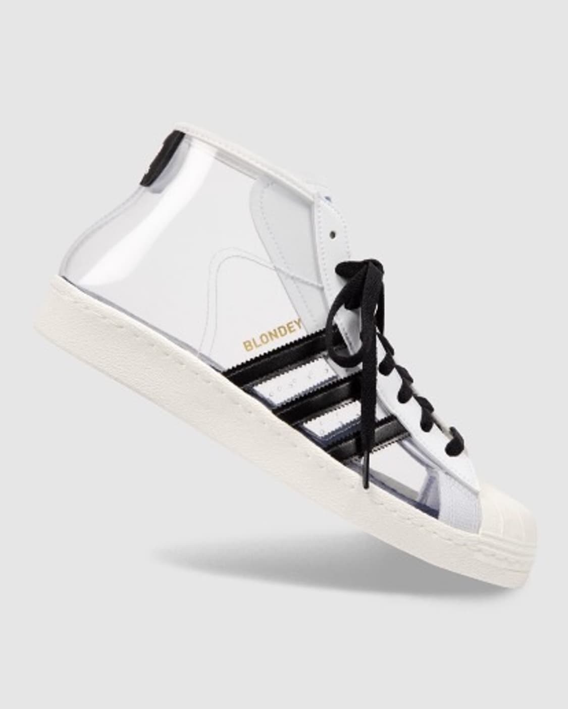 블론디 맥코이 콜라보 아디다스 ADV 투명 하이탑 스니커즈 슈퍼스타 삼바 상품이미지2