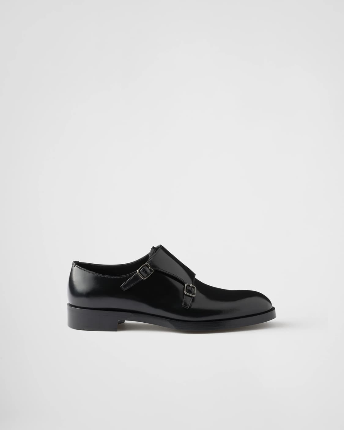 prada brushed leather double monk strap 상품이미지3