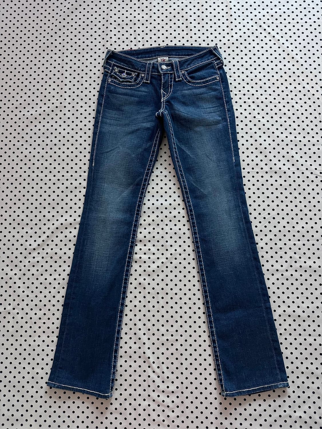 트루릴리전 DISCO BILLY BIG T 로우라이즈 데님팬츠  상품이미지2