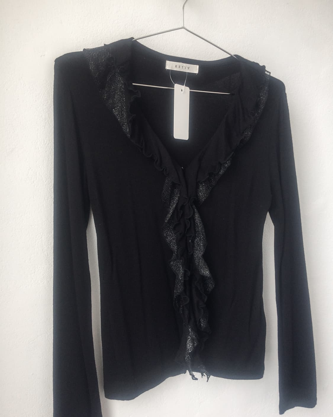 Ruffle point cardigan 상품이미지5