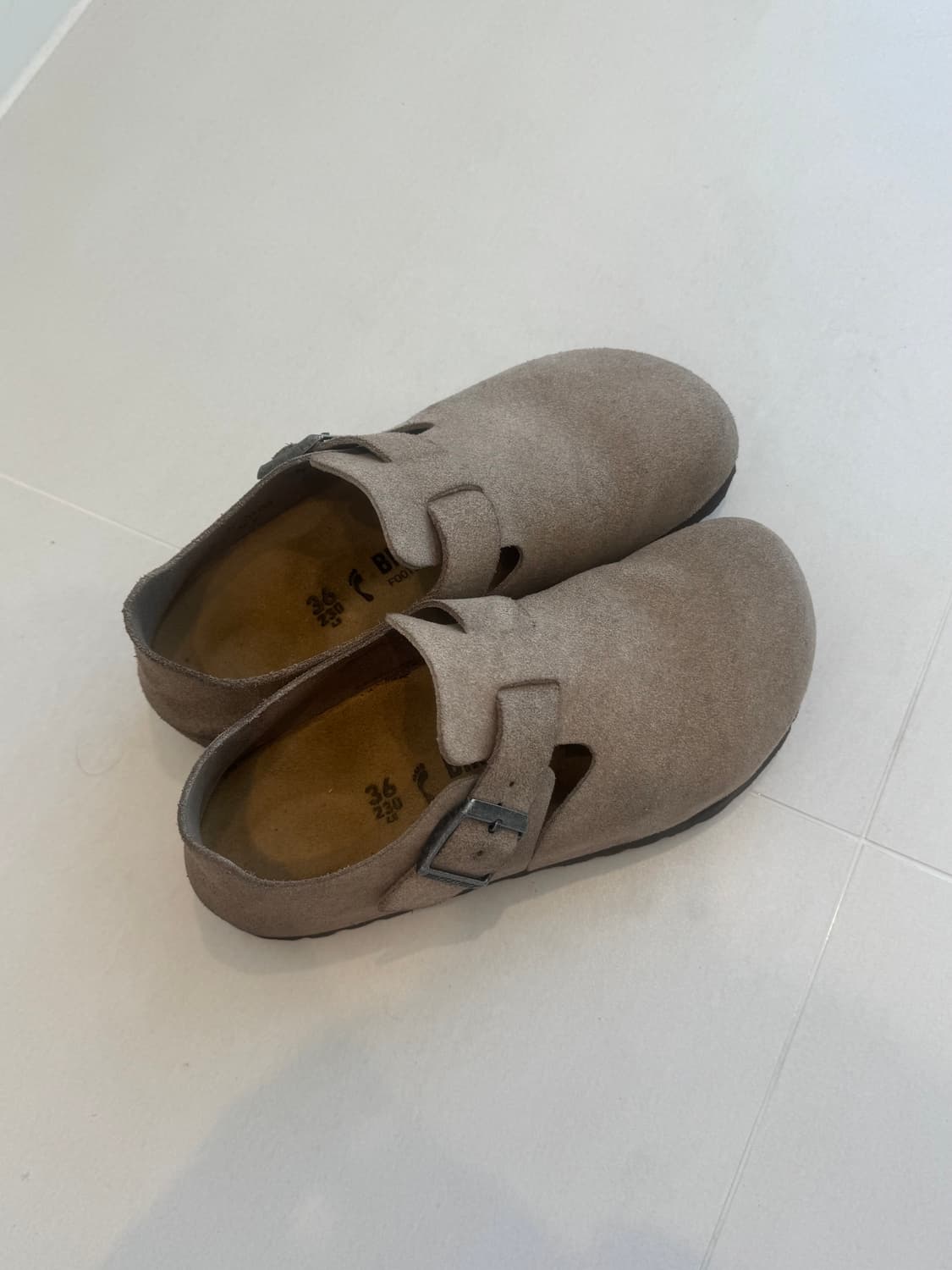 버켄스탁 런던 스웨이드 토프 타우페 36 230 상품이미지1