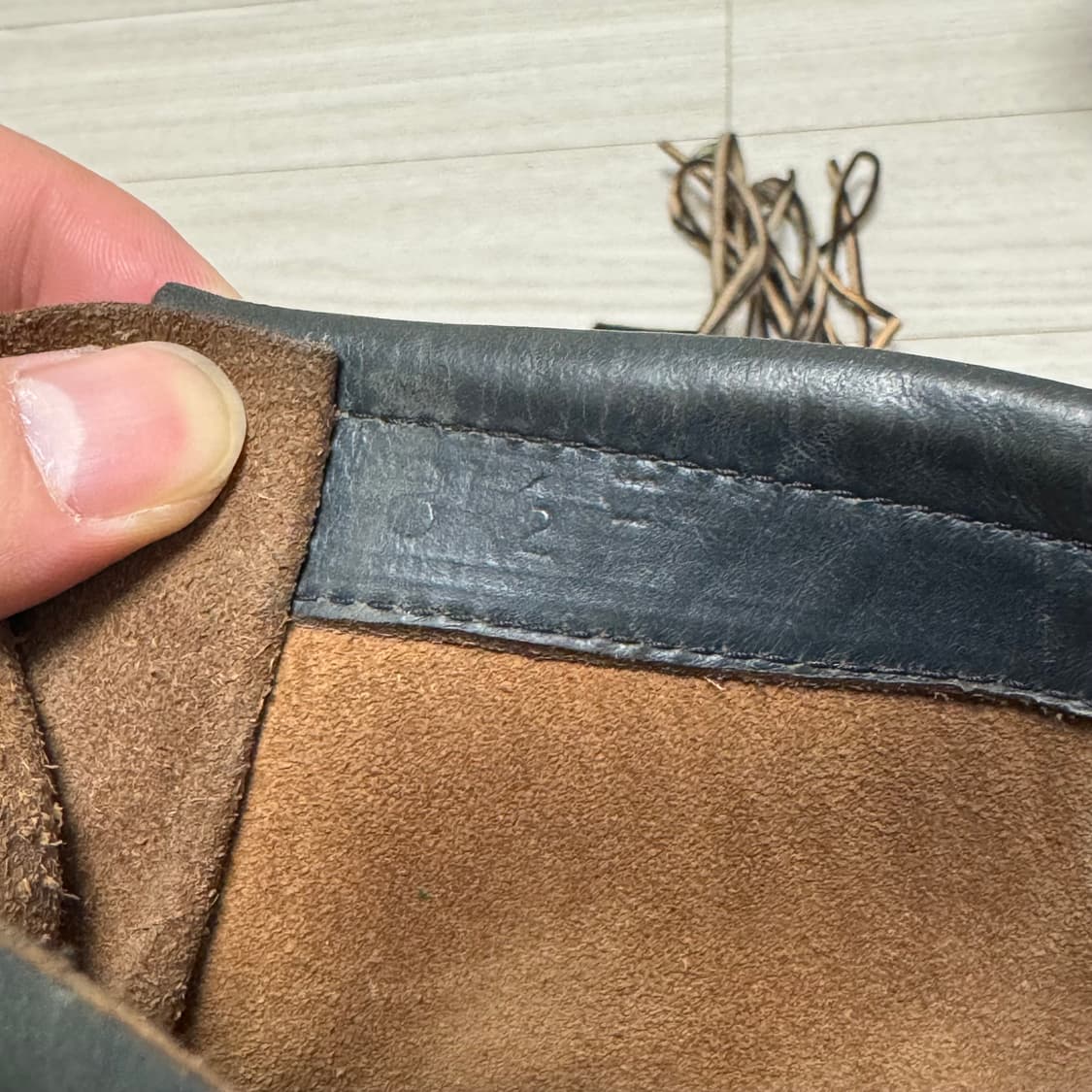 화이츠부츠 스모크점퍼 네이비 크롬악셀 8.5E 상품이미지8