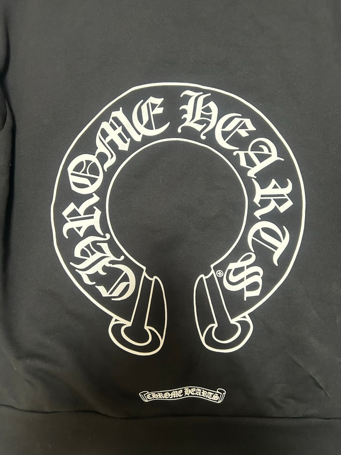 [크림구매] 크롬하츠 홀스슈 로고 맨투맨 블랙 S 상품이미지2