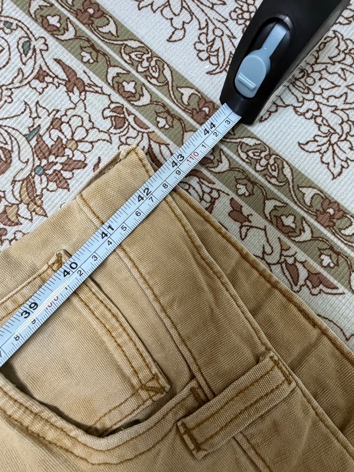 Carhartt칼하트 카펜터 팬츠 카키 34*32 상품이미지7