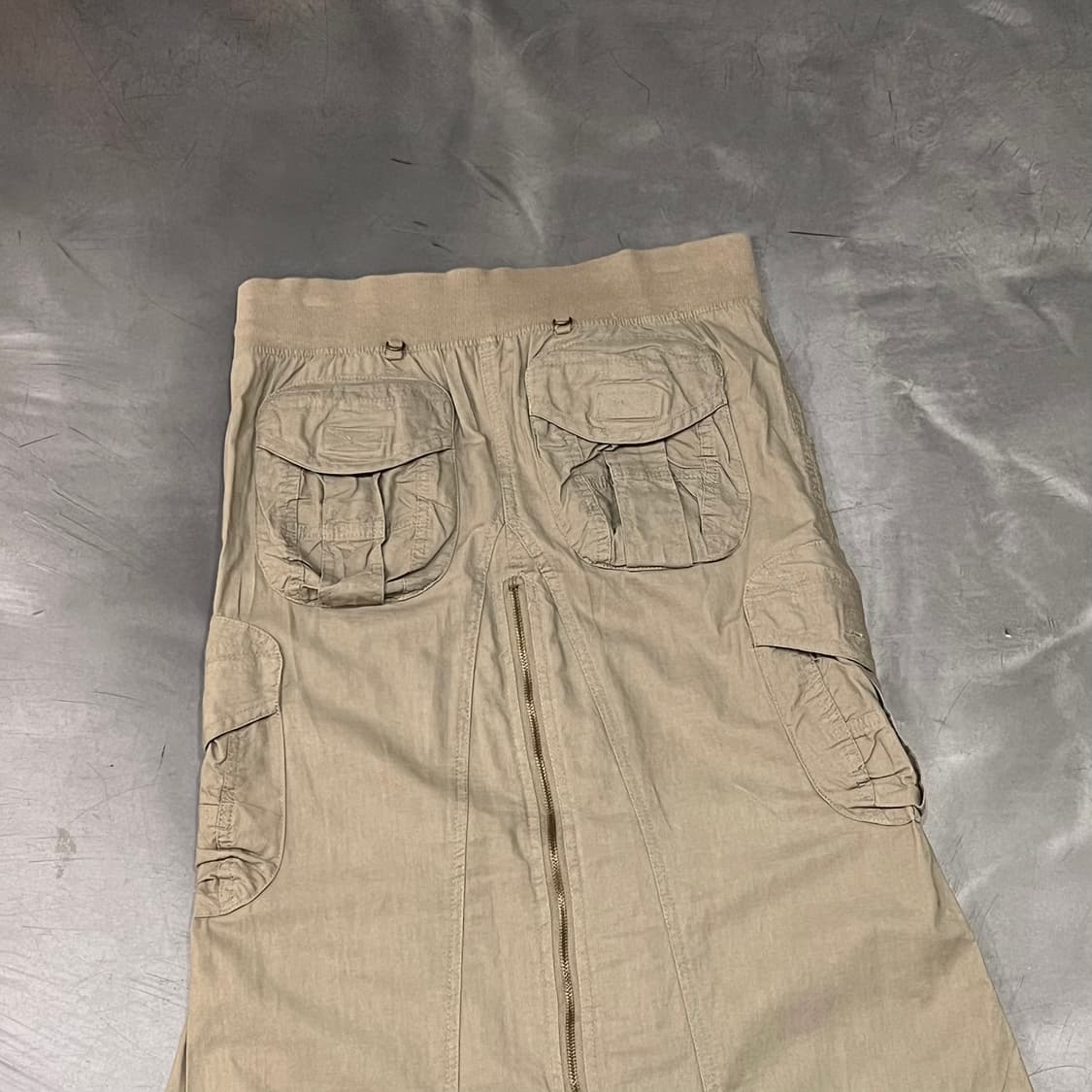  빈티지 집업 카고 롱 스커트 y16249 상품이미지5