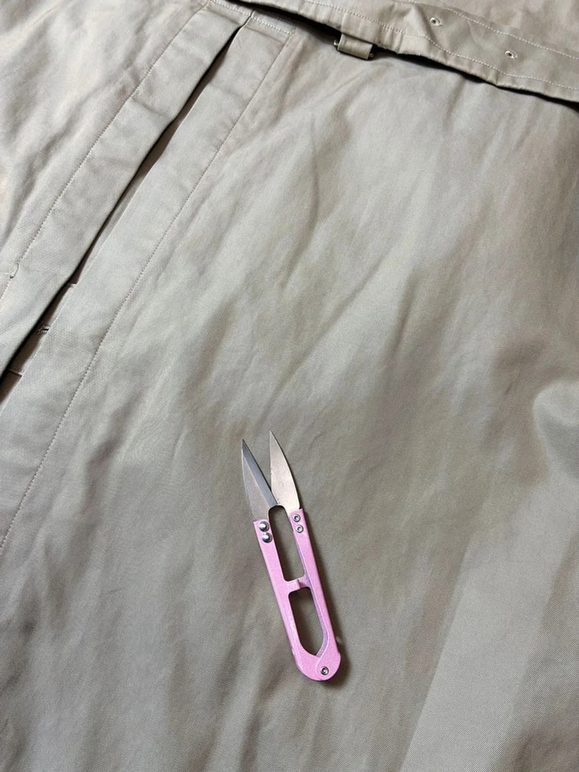 버버리 90's 싱글 견장 오버핏 트렌치 코트 PN7545 상품이미지5