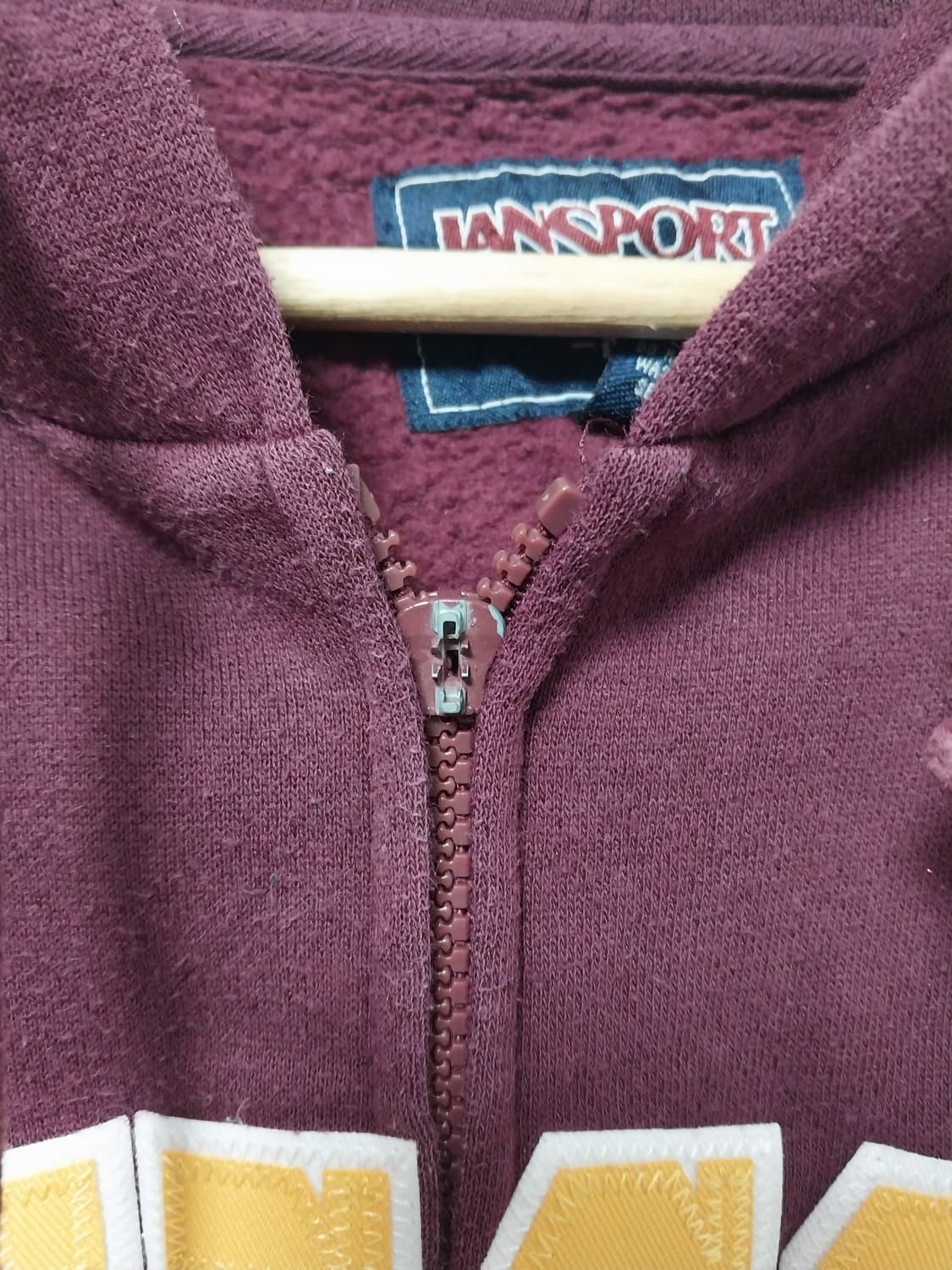 잔스포츠 미네소타 후드집업 M 버건디 상품이미지4