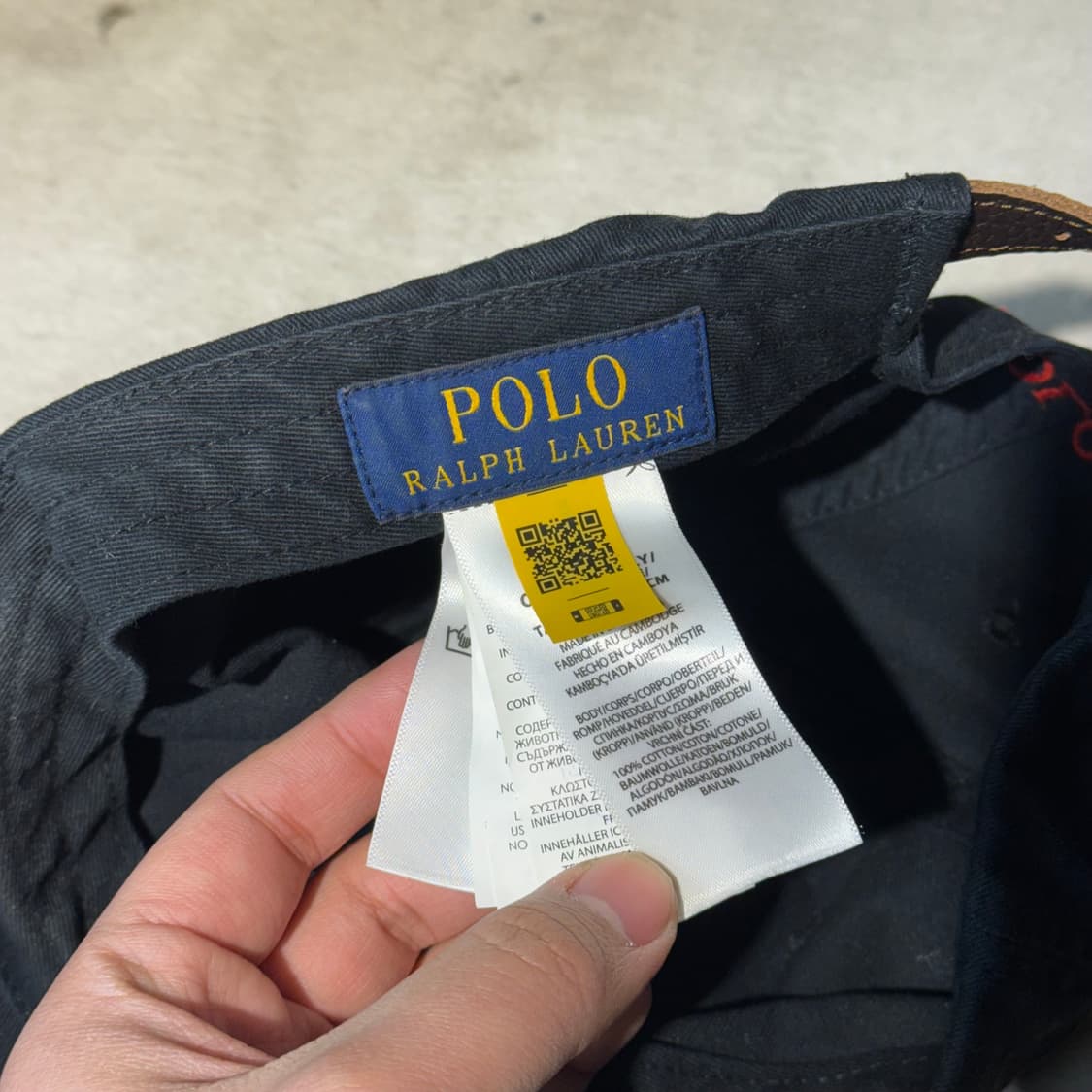 폴로 볼캡 레더 스트랩 (OS) 멀티 포니 상품이미지9