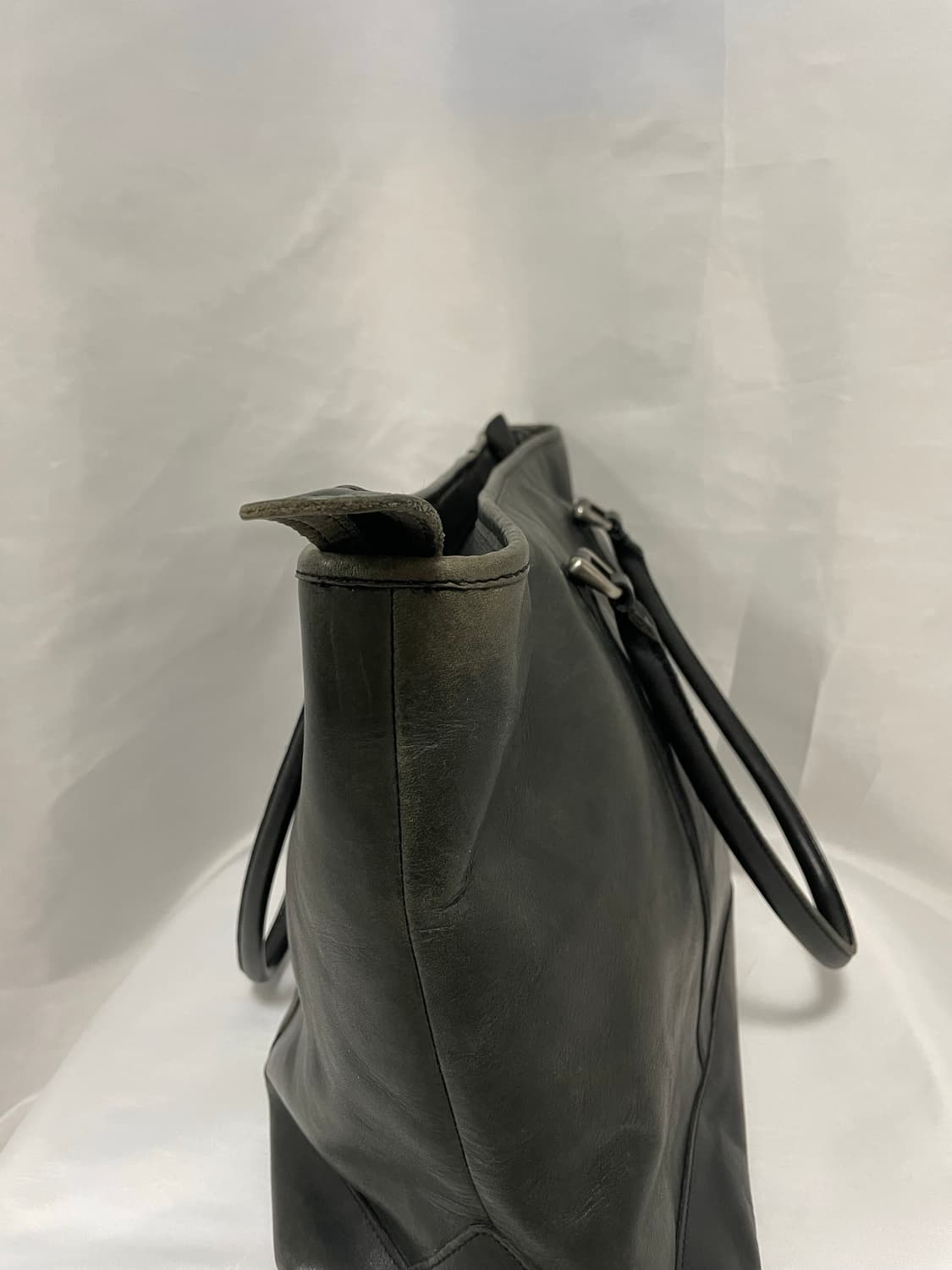 [OS] 엘엘빈 레더 라지 토트백 블랙 상품이미지5