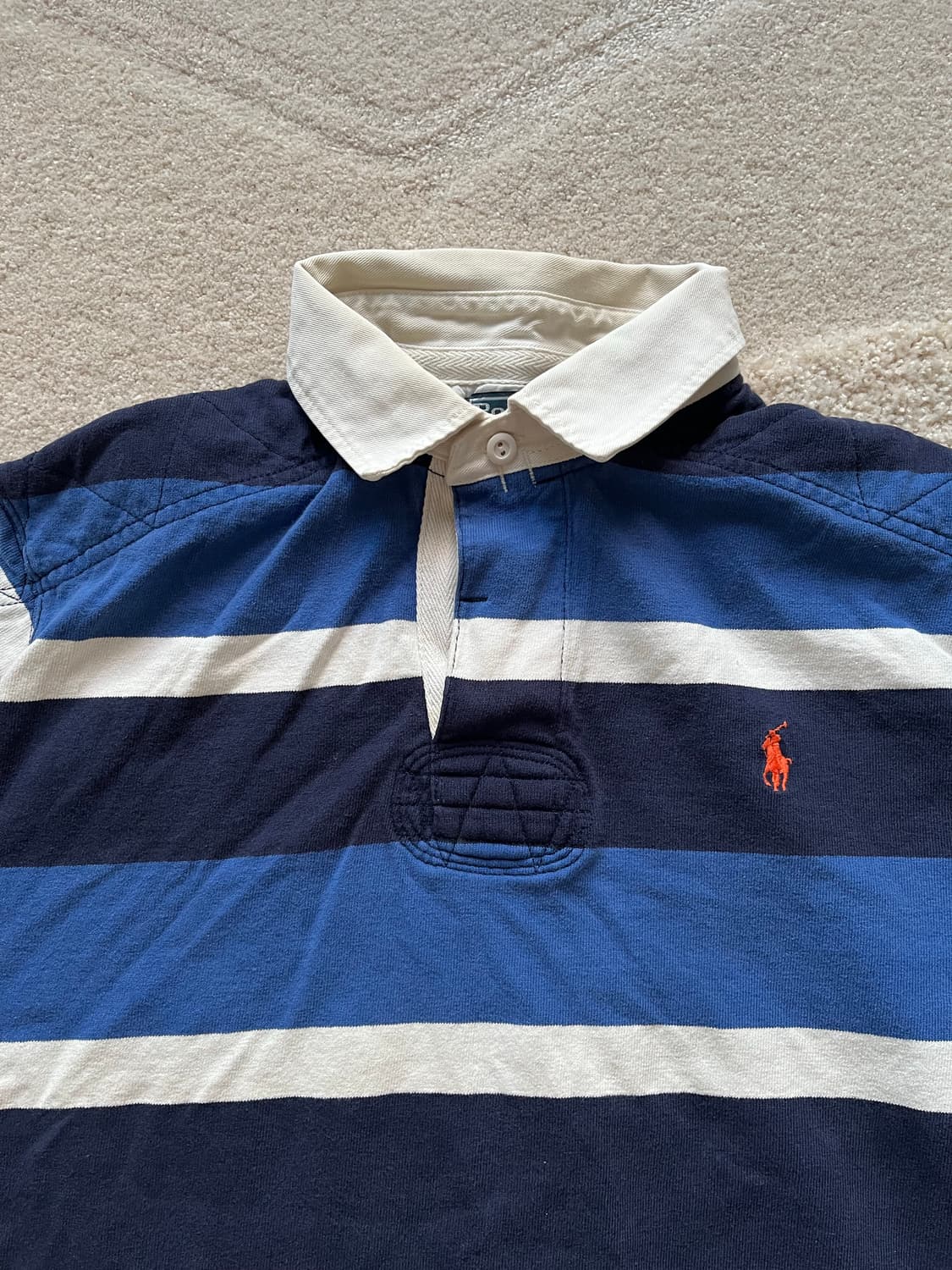 폴로 랄프로렌 스트라이프 럭비 셔츠 (100–103) 상품이미지3