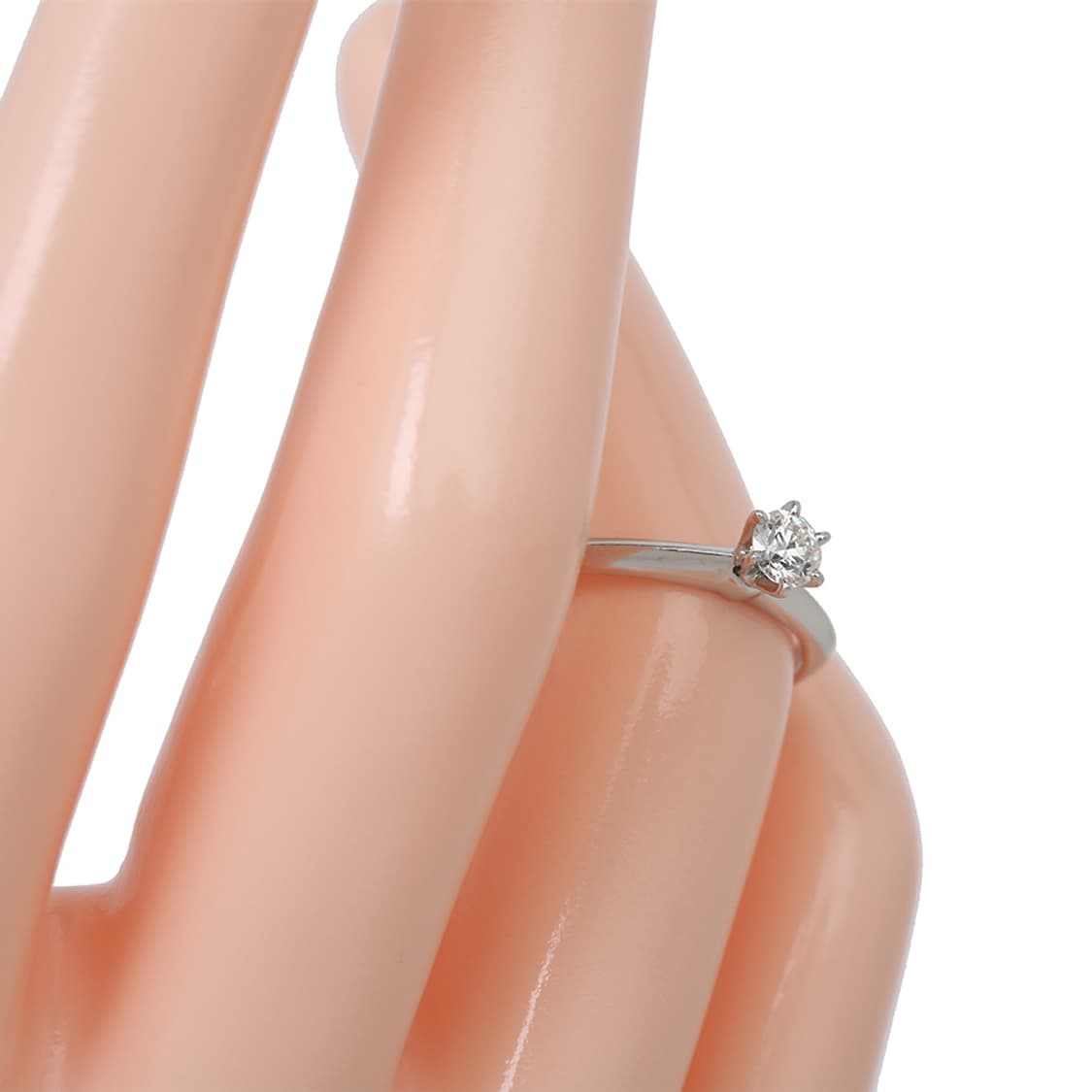 티파니앤코 0.27캐럿 6프롱 티파니 다이아 웨딩링 플래티늄 11호 상품이미지5