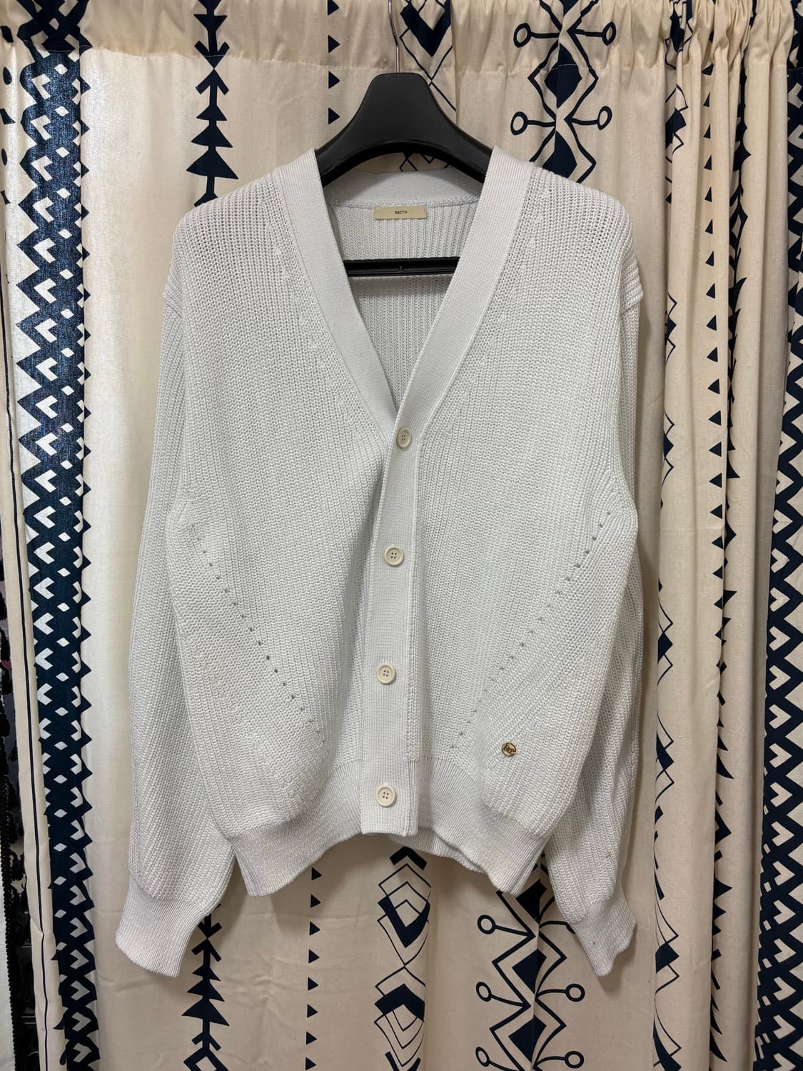 렉토 베이비 블루 릴렉스핏 가디건 상품이미지3