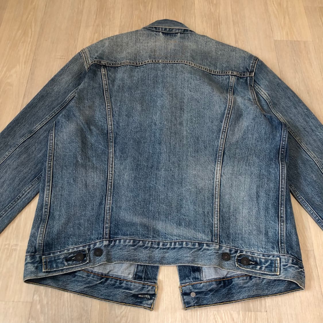 (L) 리바이스 Levi's 72334 워시드 연청 데님 자켓 상품이미지9