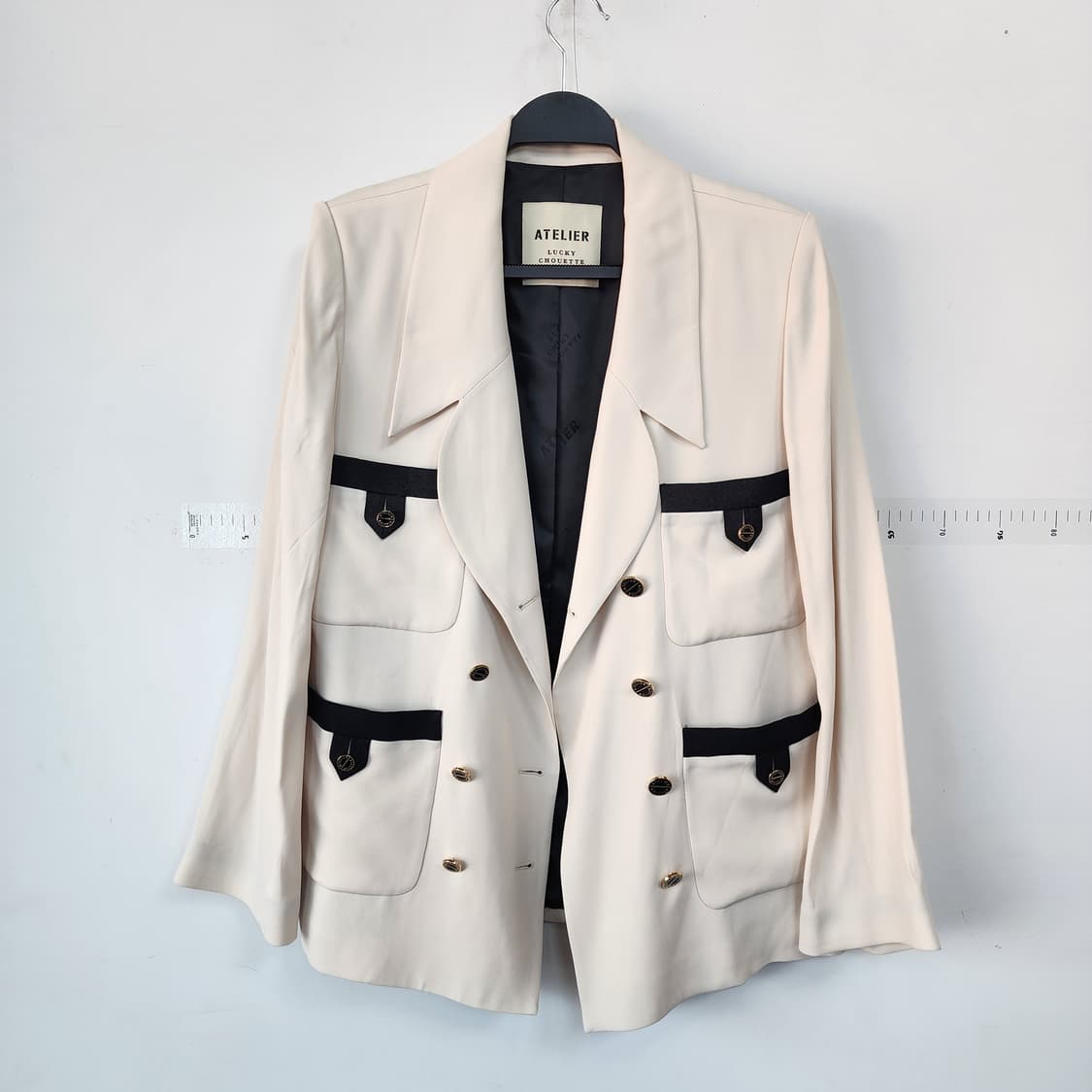 럭키슈에뜨 아뜰리에 루시 쇼콜라 아이보리 자켓 상품이미지2