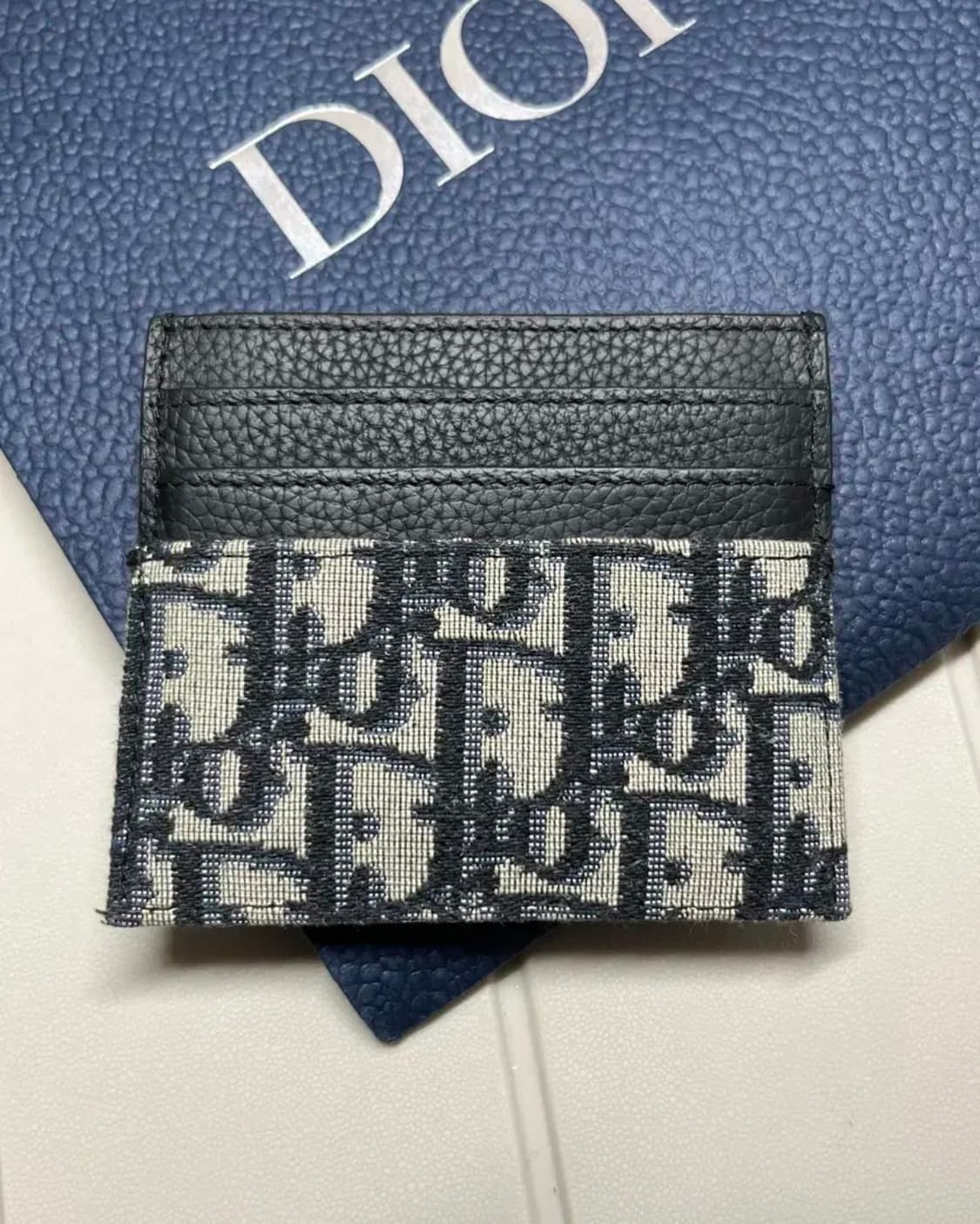 [정품/OS] 디올 오블리크 카드지갑  상품이미지2