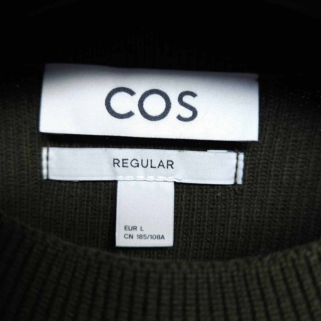 L ) COS 남성 레귤러핏 니트 상품이미지3