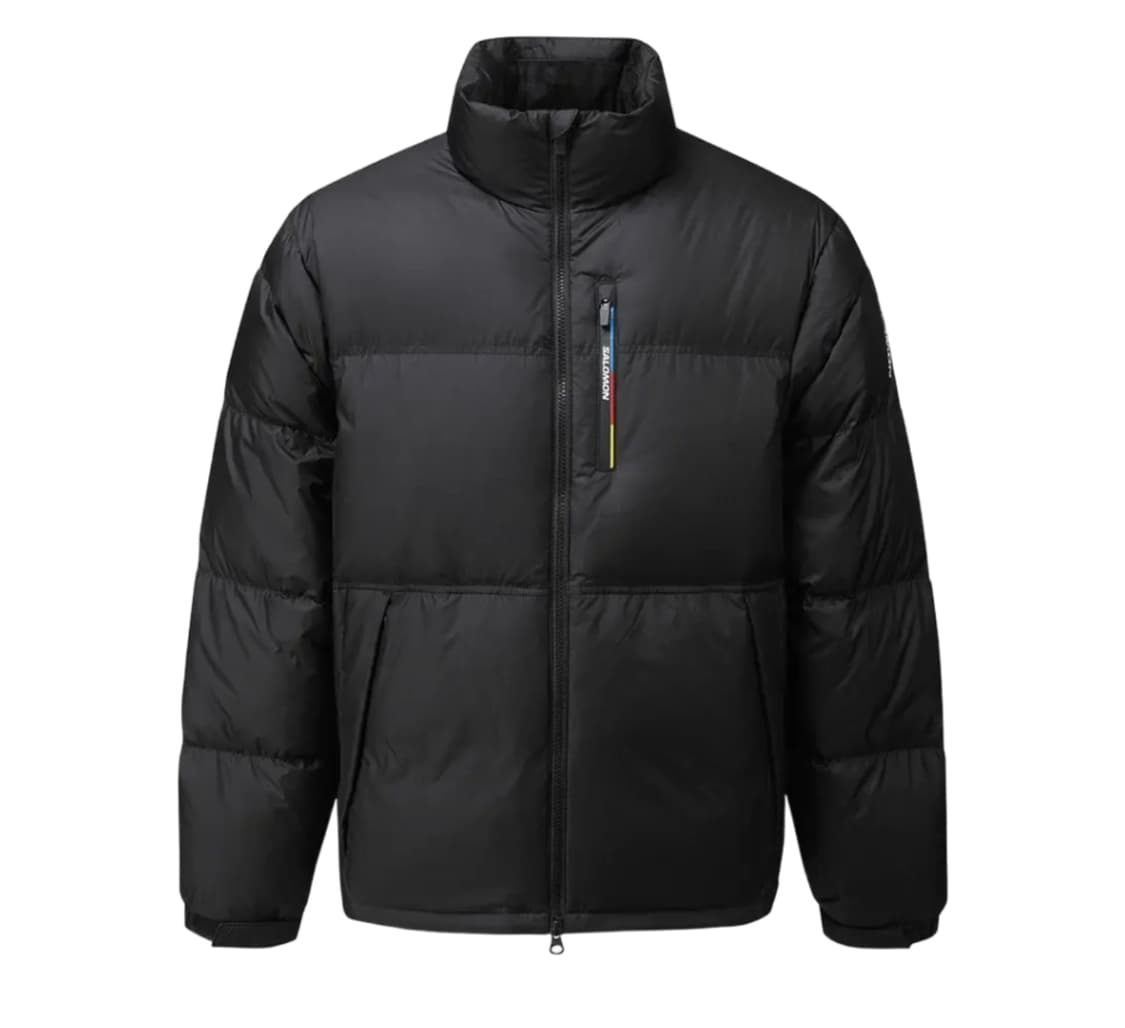 살로몬 컨투어 자켓 패딩 블랙 상품이미지2