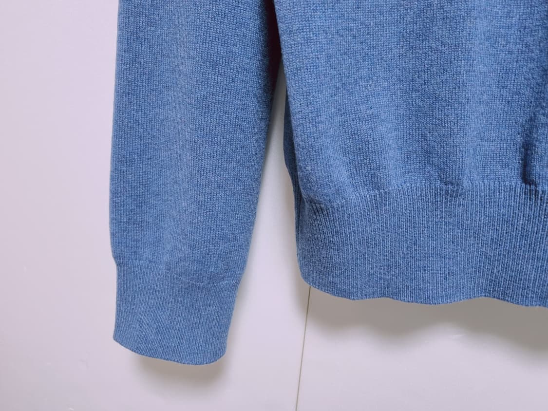 남성 폴로 POLO wool 울 모 100% 긴팔 라운드 니트 스웨터 상품이미지5