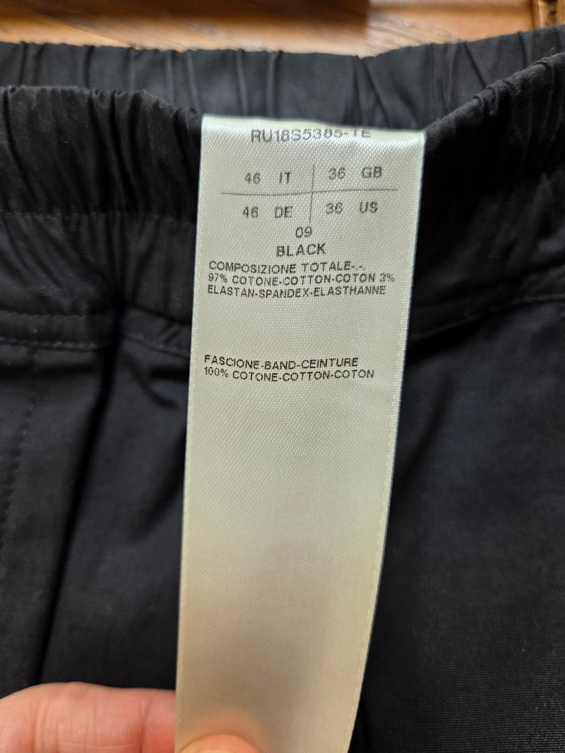 릭오웬스 블랙 카고 배기핏 팬츠 상품이미지3