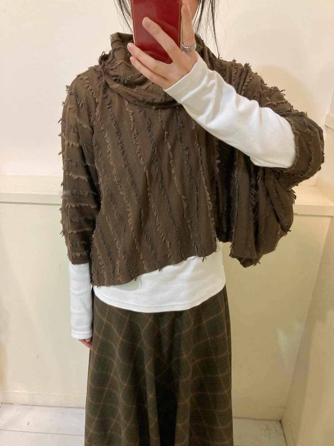 빈티지 에스닉 보헤미안 판초 상품이미지9