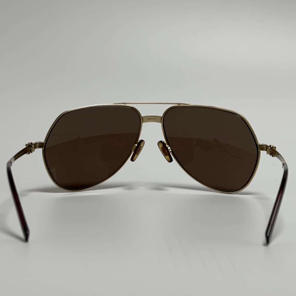 돌체앤가바나 골드 메탈 에비에이터 선글라스 (DG2001) 상품이미지5