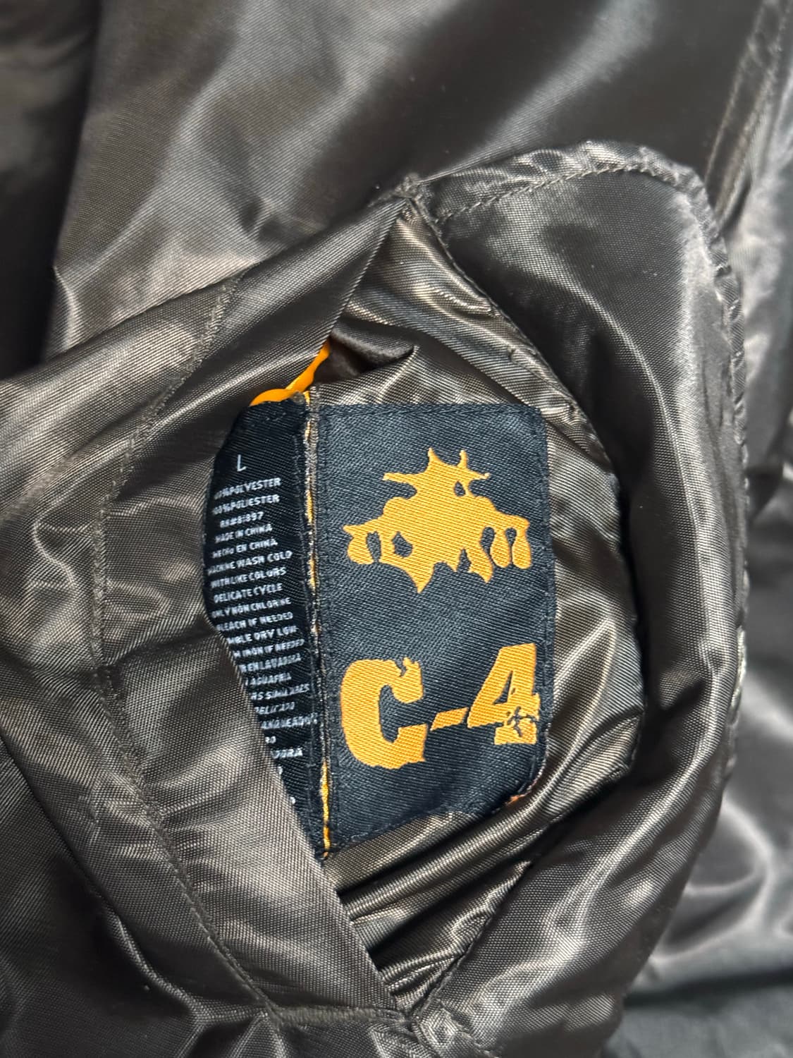 [L] C-4 다크브라운 리버시블 ma-1 항공 점퍼 상품이미지6