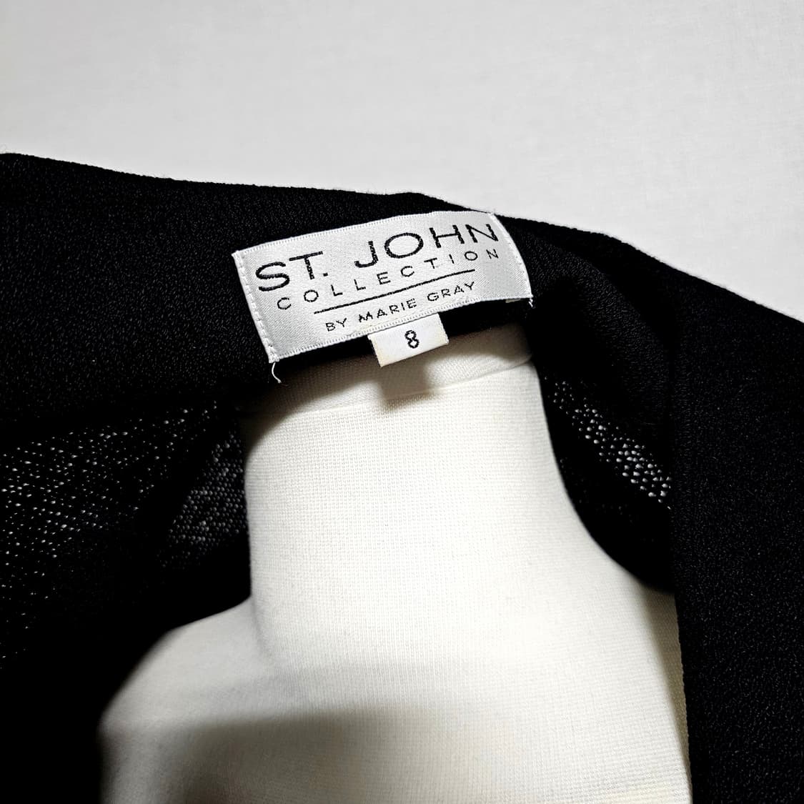 센죤 St.John 울80혼방 니트 원피스 (55-날씬66) 상태최상 상품이미지8