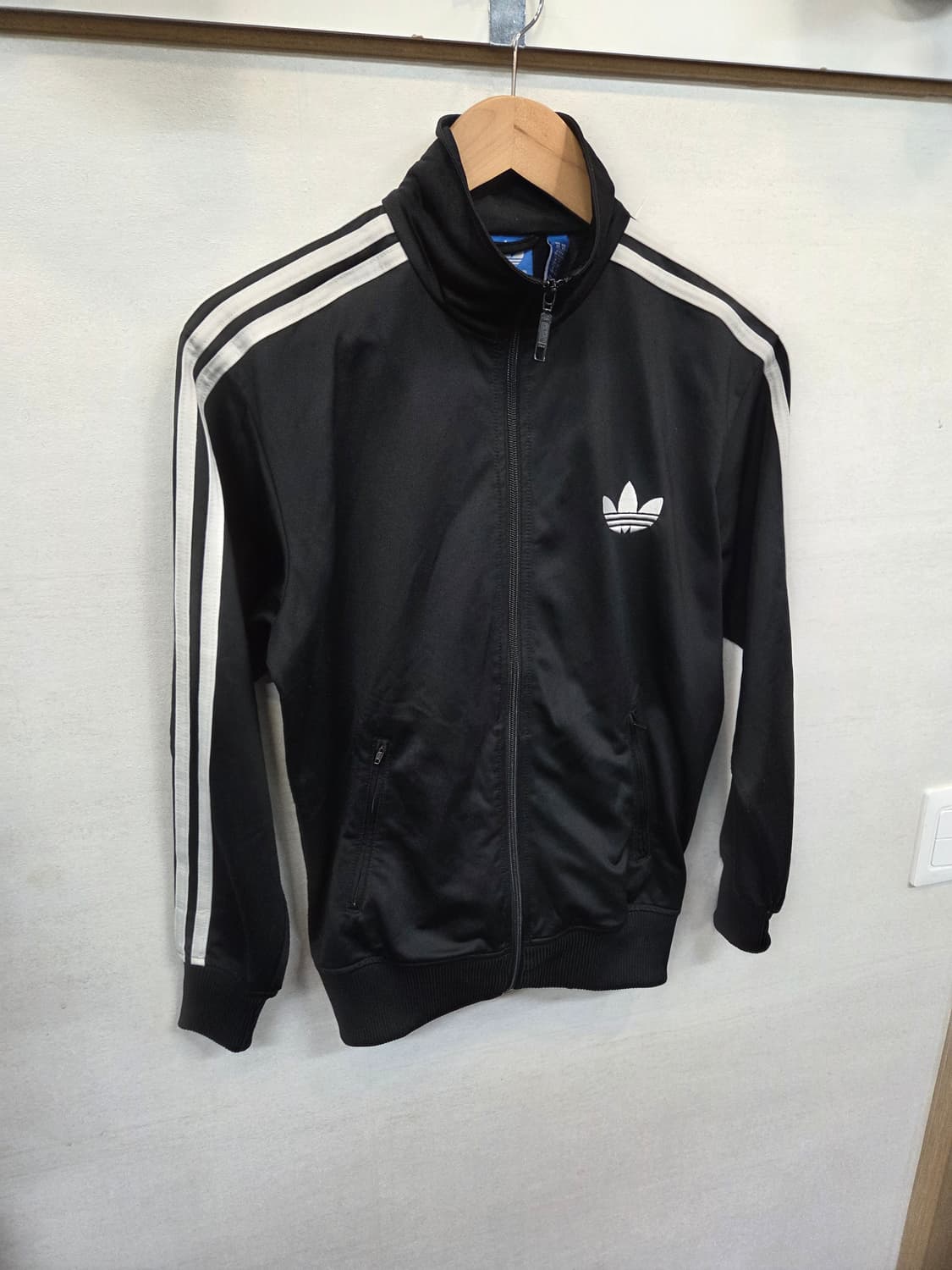 아디다스 여성 해외판 파이어버드 트랙탑 져지 검흰 s 상품이미지5