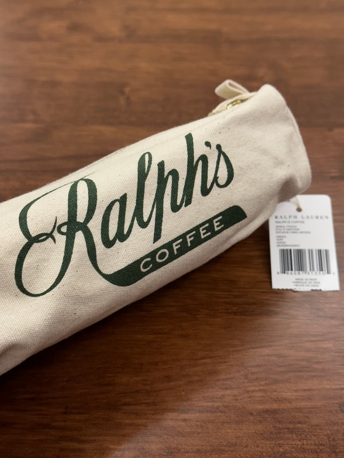 [새제품] 폴로 랄프로렌 랄프스 커피 굿즈 필통, 파우치 세트 상품이미지2