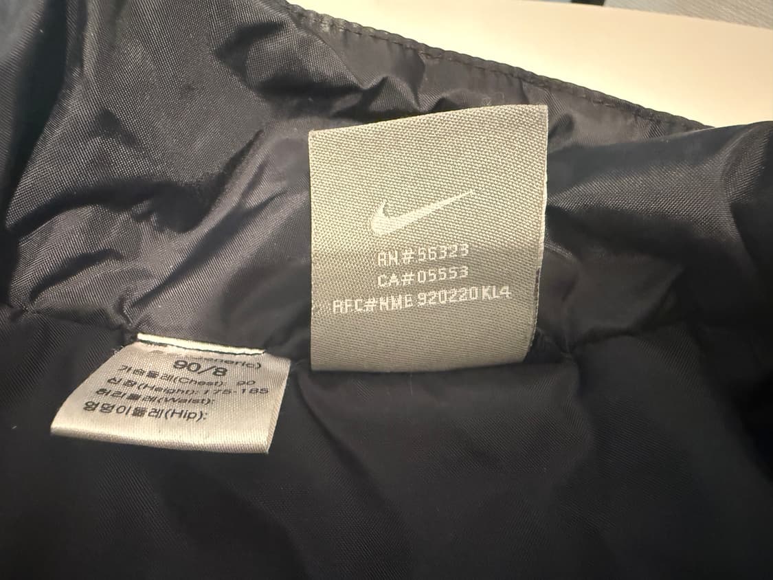 나이키 00s 센터자수 윈드브레이커 상품이미지6