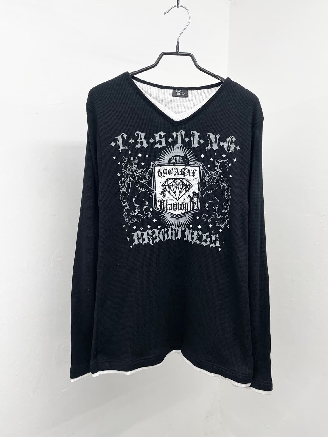 y2k 펑크 레이어드 슬리브 상품이미지4