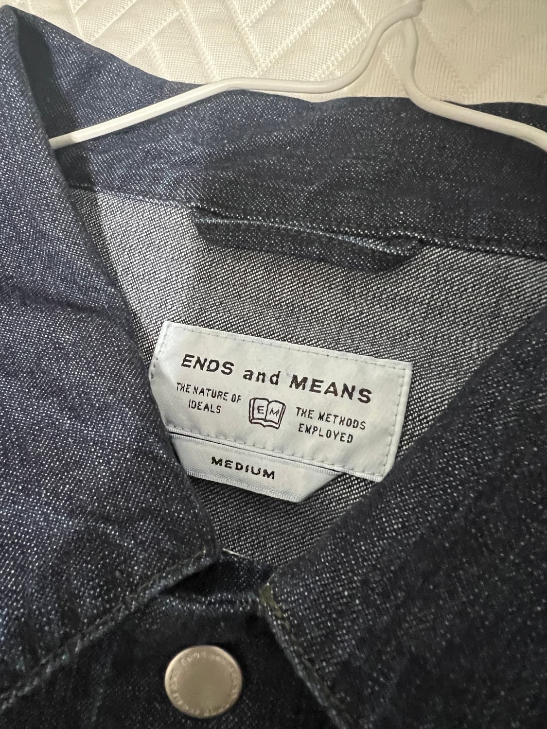 엔즈앤드민즈 ends and means 데님 자켓 M 판매 상품이미지2
