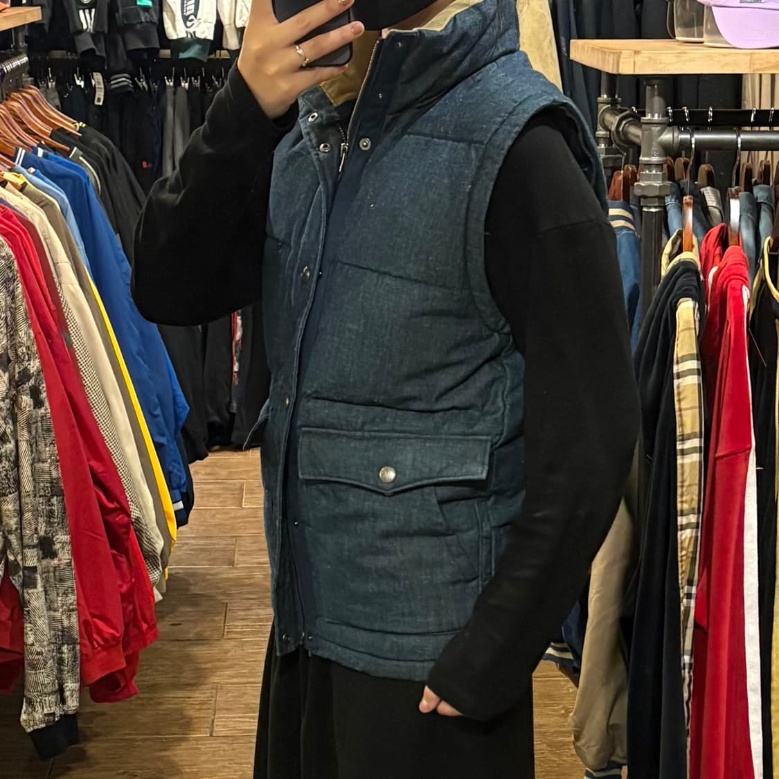 [HI] Levi's 리바이스 데님 조끼 패딩 상품이미지3