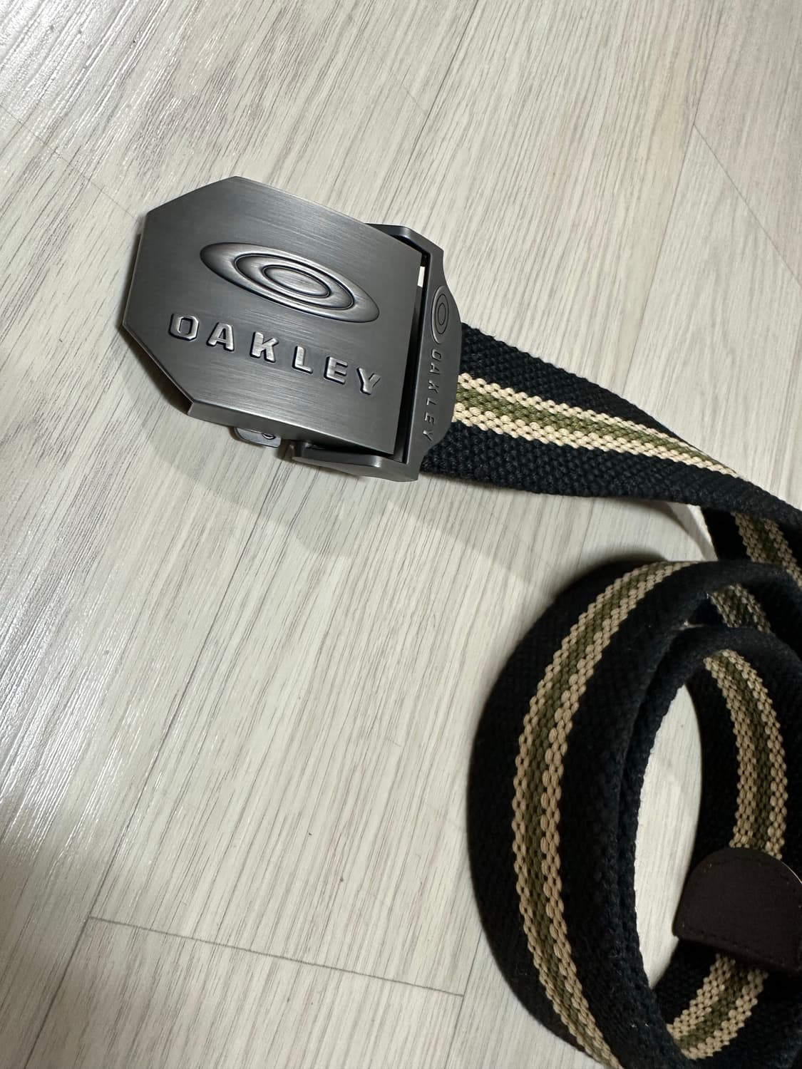 오클리 웨빙 벨트 (베이지, 카키) 상품이미지4
