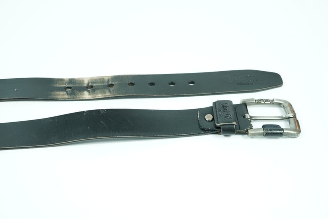 천연가죽 클래식 블랙 벨트 상품이미지5