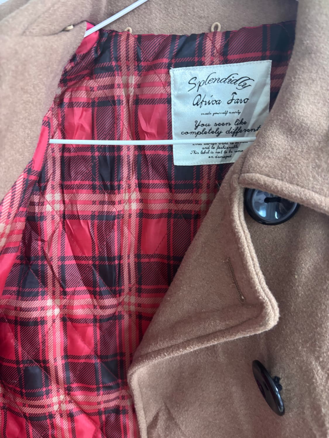 갸루 모직 자켓 코트 상품이미지4