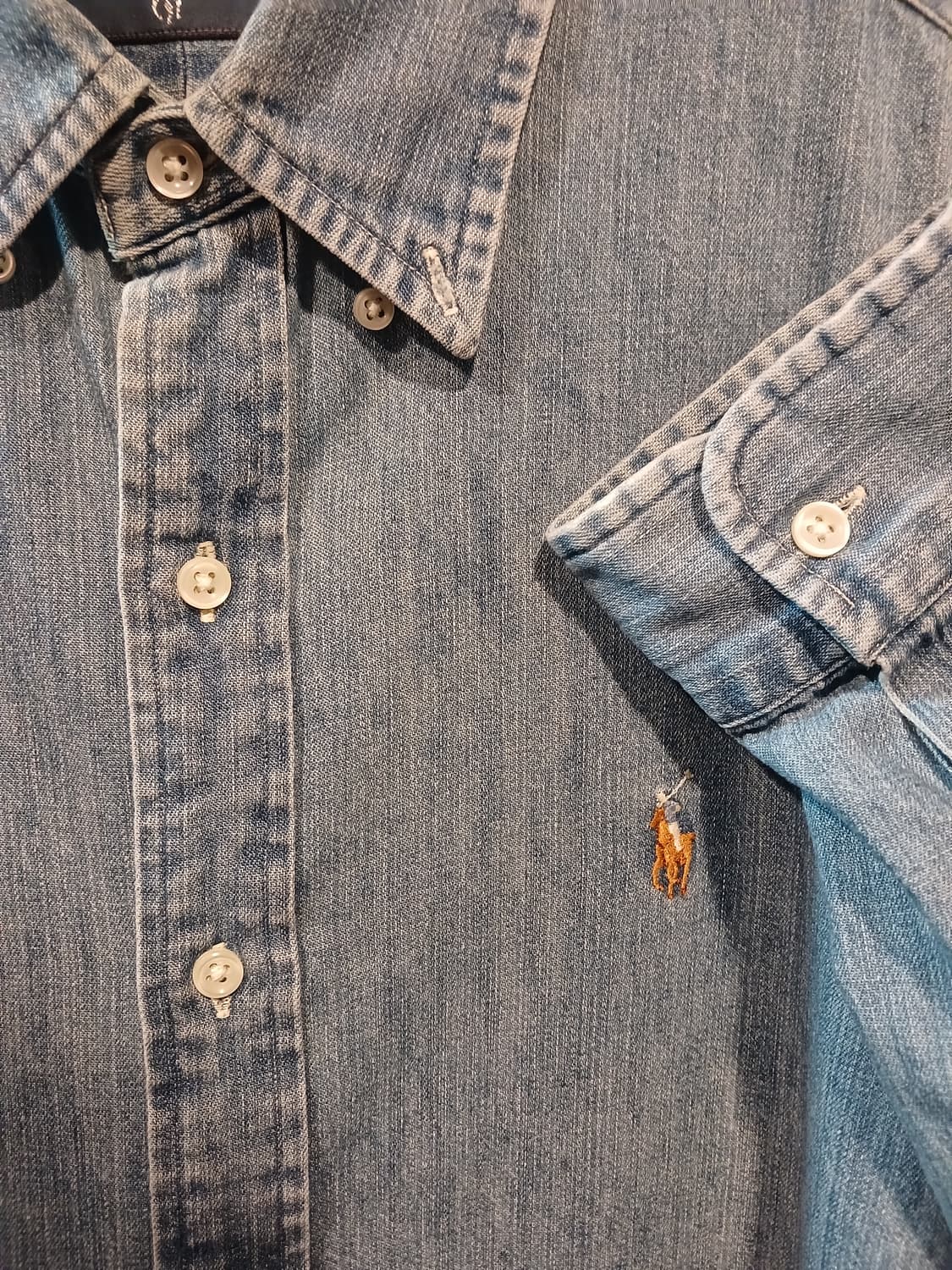 폴로 랄프로렌 데님 셔츠 상품이미지2