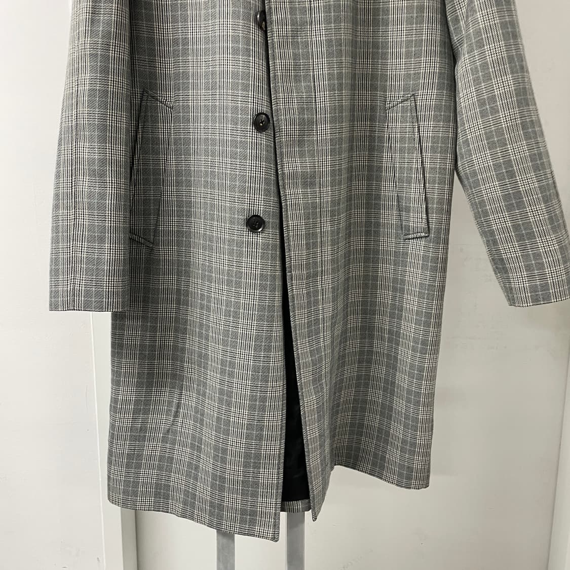 앤더슨벨 체크 코트 M 상품이미지3