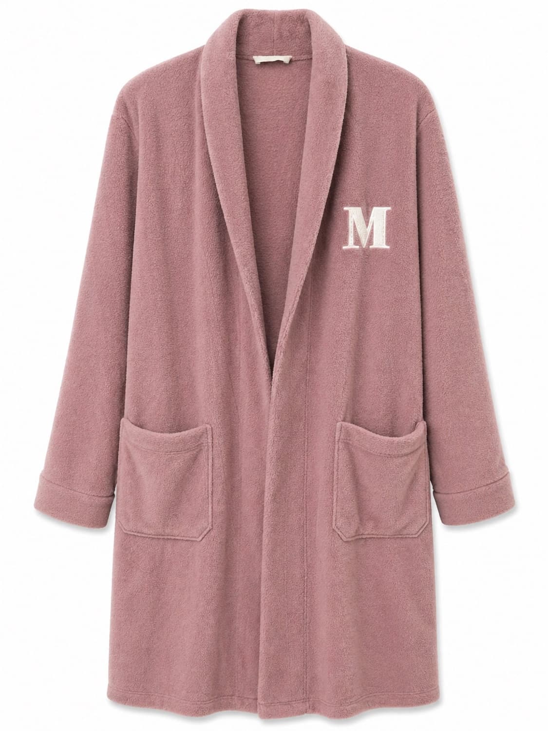 이미스 후리스 로브 가운 핑크 S 상품이미지1