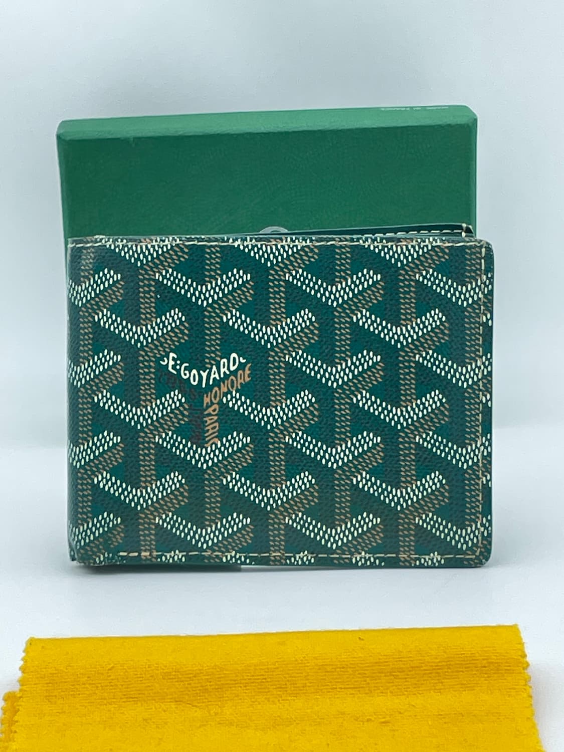 [ 정품 / 풀구성 ] 고야드 빅투와르 반지갑 스페셜 컬러 그린  상품이미지3