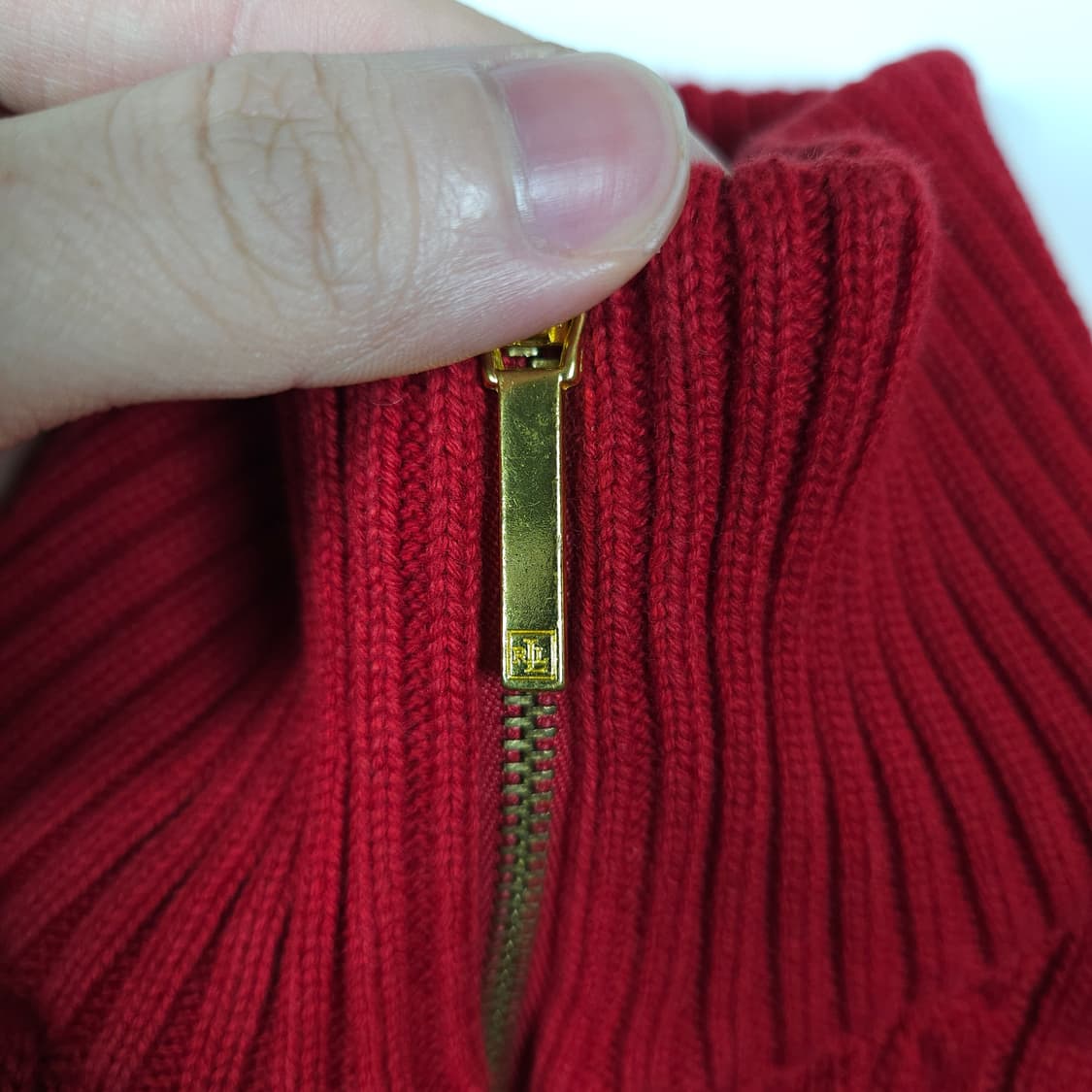 폴로 랄프로렌 꽈배기 니트 집업  상품이미지3