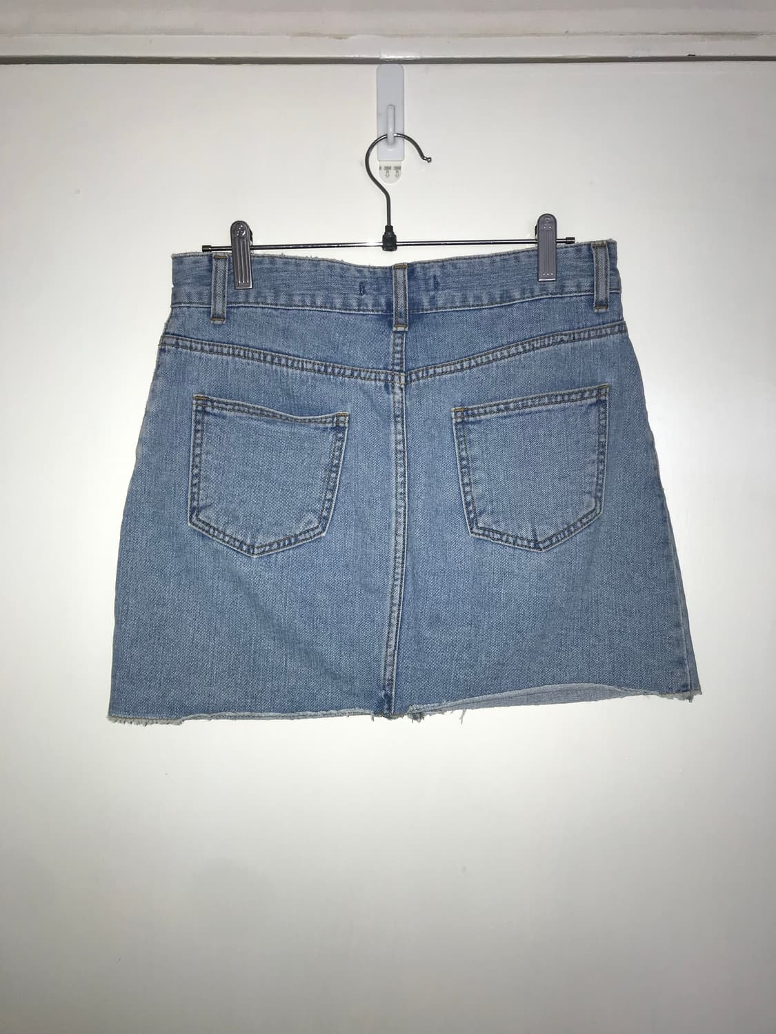 LOW CLASSIC Light Blue Denim Mini Skirt 상품이미지5