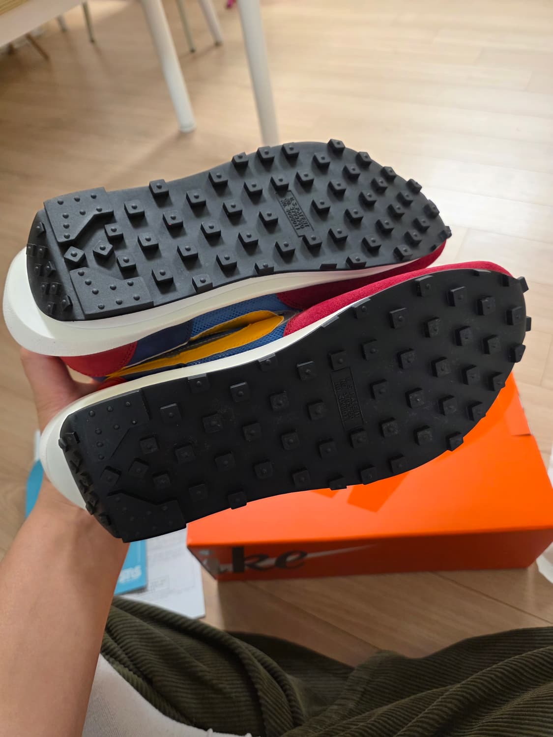 나이키x사카이 LD와플 블루멀티 270 새상품 상품이미지3