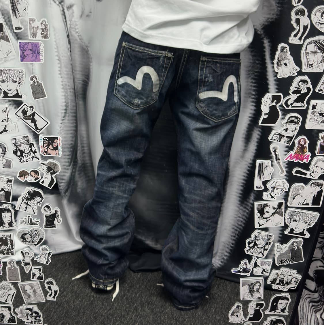 EVISU 에비수 시그니처 로고 팬츠 상품이미지1