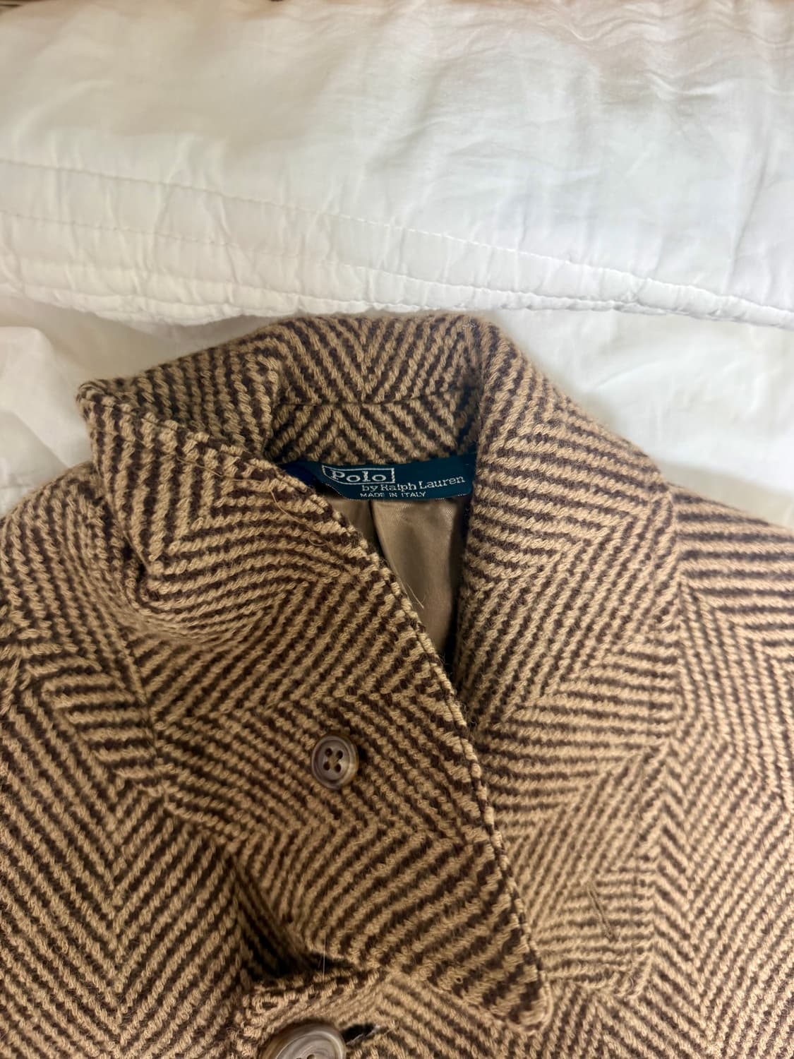 Polo Ralph Lauren 헤링본 울코트 상품이미지2