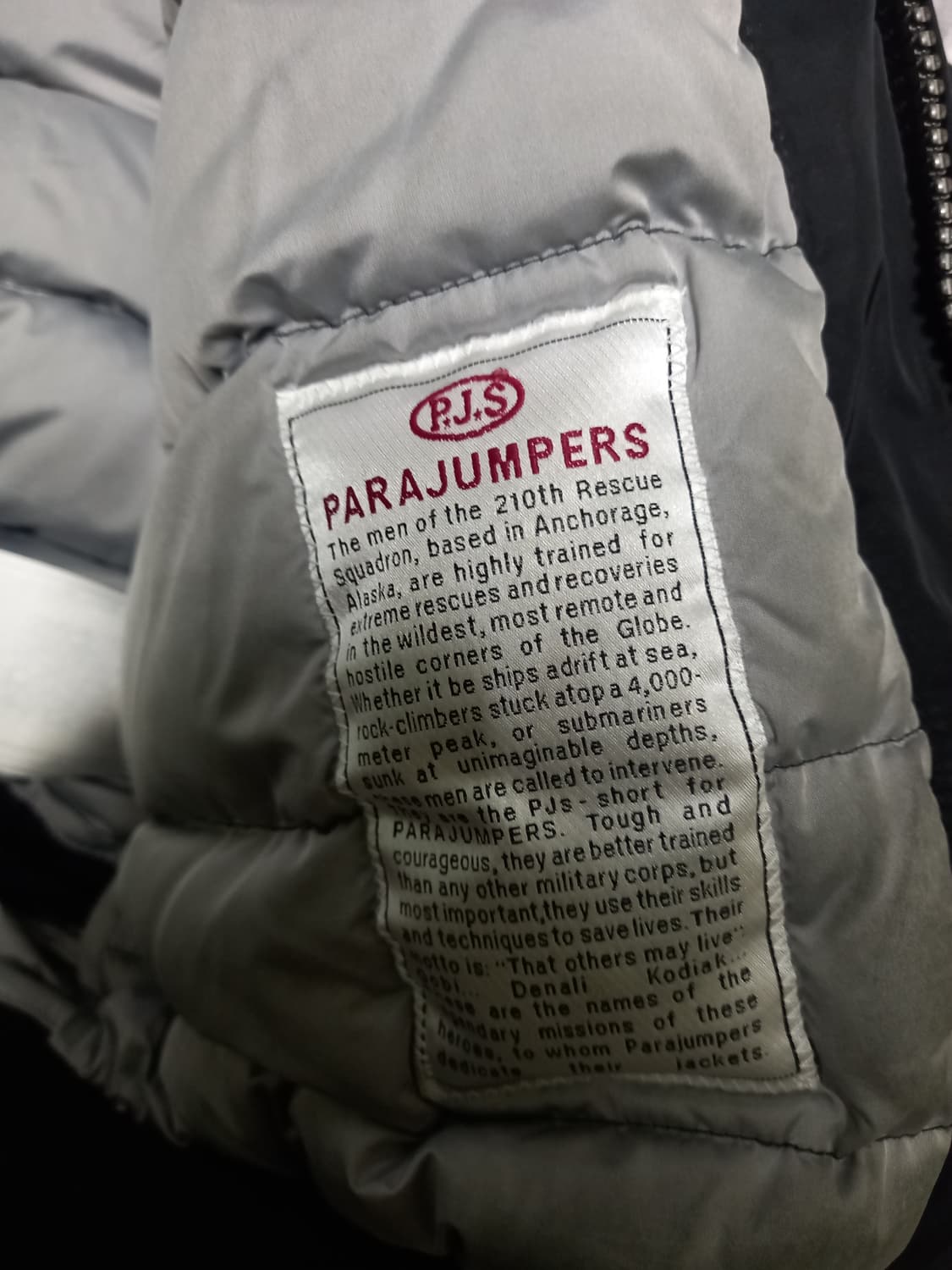 파라점퍼스 가죽패딩  상품이미지5