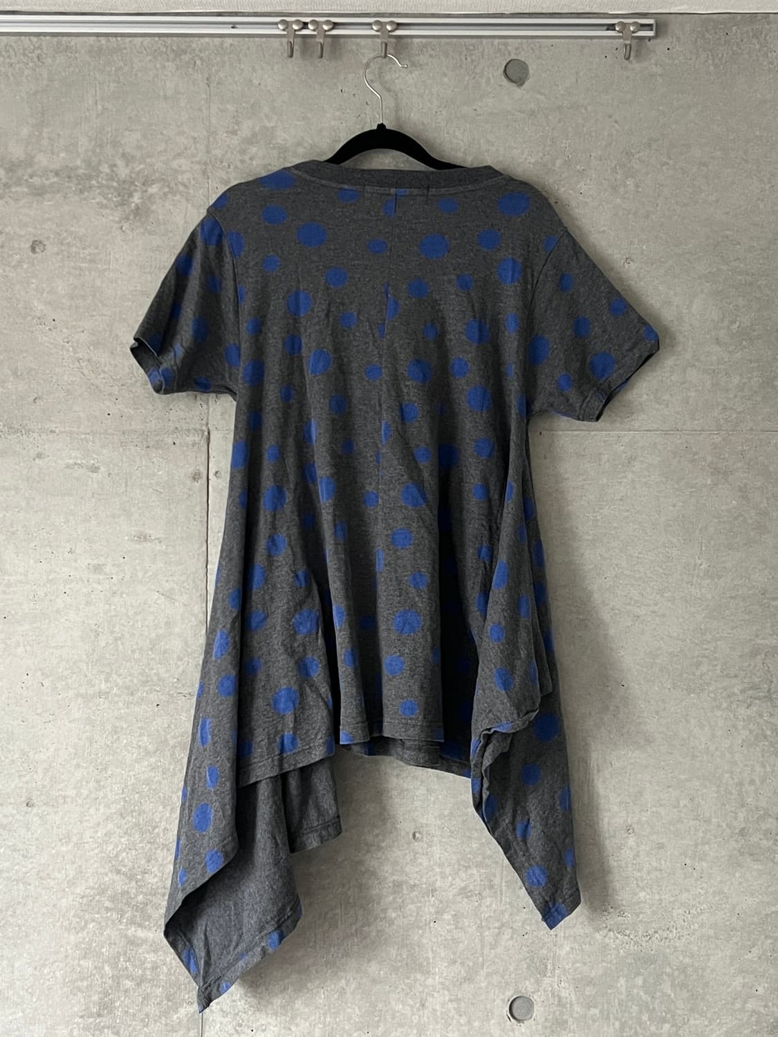 Gomme 도트 비대칭 티셔츠 상품이미지3