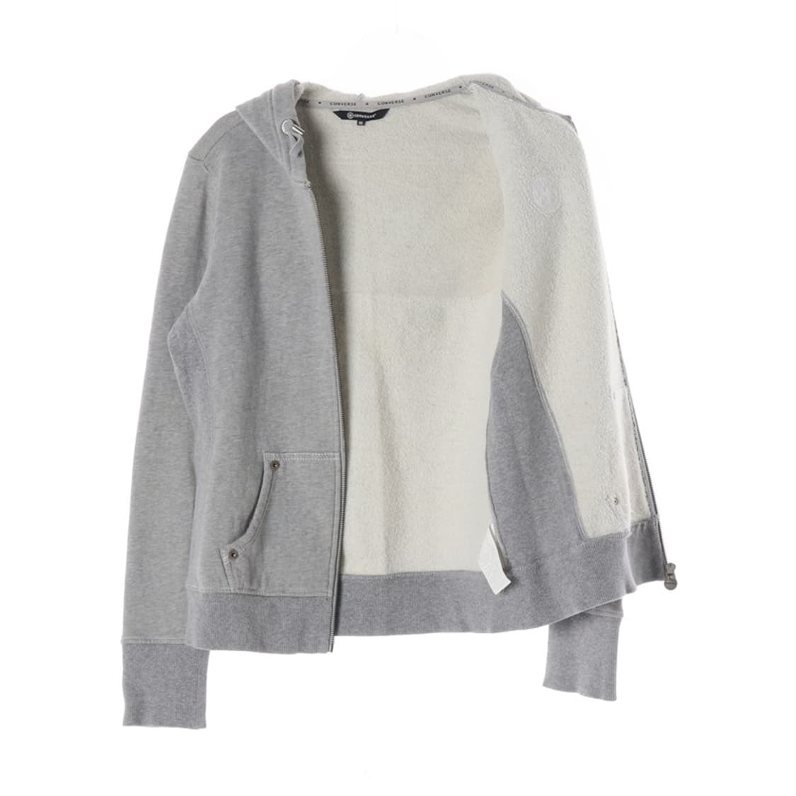 컨버스 오리지널 스니커즈 백프린팅 후드 집업 S 상품이미지2