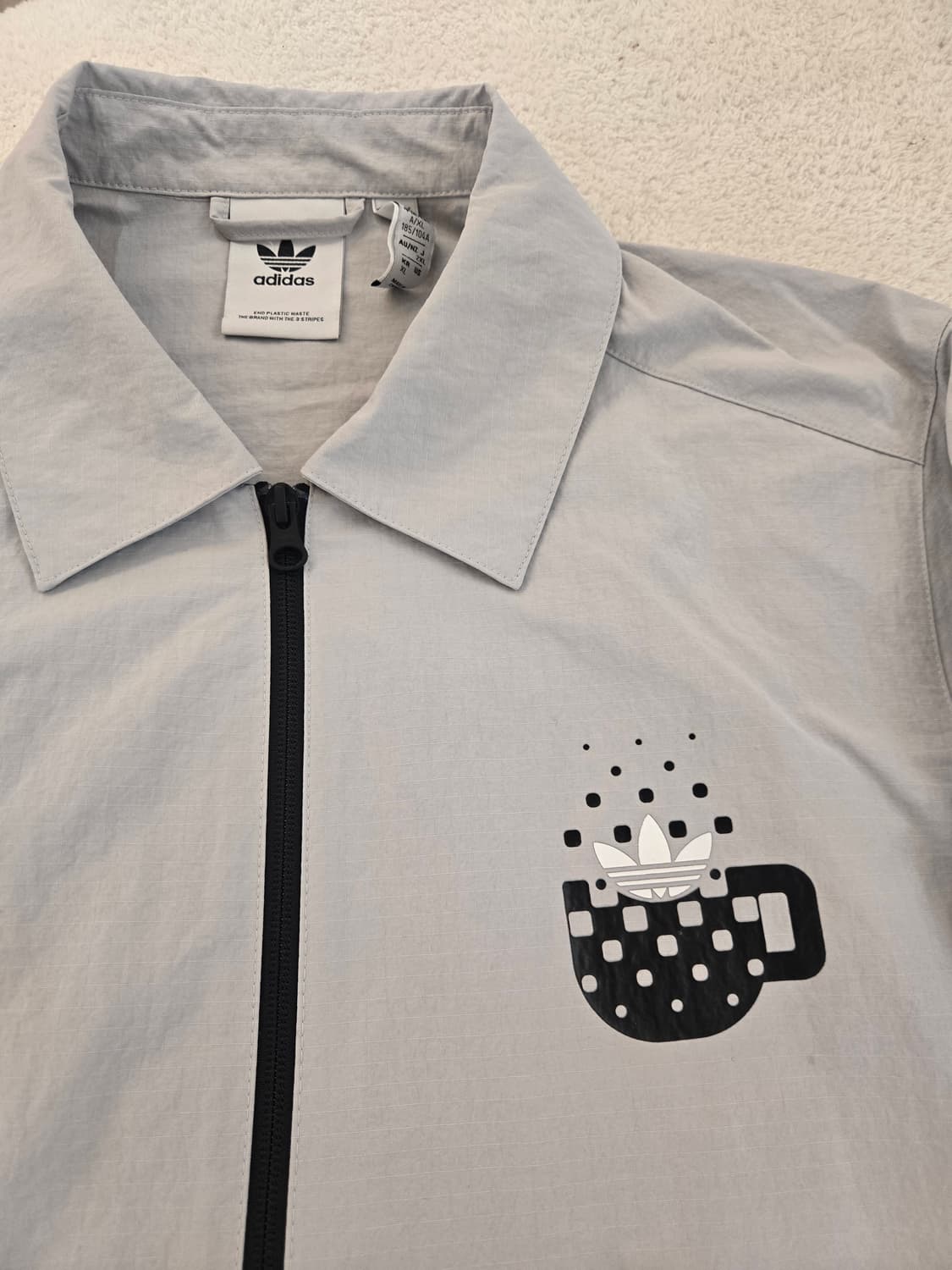 아디다스 그래픽 프린팅 집업 자켓 XL 상품이미지3